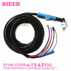 YF160G250A Water-Cooled Plasma Cutting Torch 5-20m Length Air Compressed Operation - Product Image 2