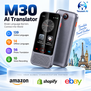 <span class=keywords><strong>Traduttore</strong></span> Vocale Istantaneo Bidirezionale M30, 139 Lingue, 8GB ROM, <span class=keywords><strong>Traduttore</strong></span> Portatile Intelligente per Viaggi d'Affari - Product Image 3