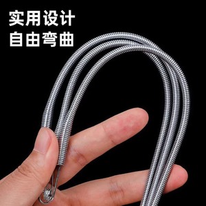 Enhebrador de Cuerdas Multifuncional, Resorte Metálico Elástico y Flexible para Cinturillas, Pantalones, Cintas, Herramienta de Costura - Product Image 1