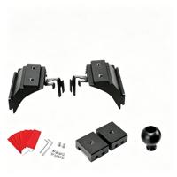 Support de fixation rapide pour éclairage de capot pour GWM Poer Off Road, Passenger, Commercial et Cannon – Montage non destructif