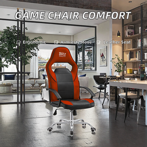 Chaise de jeu Lamborghini moderne en cuir PU, chaise de bureau exécutive avec logo brodé <span class=keywords><strong>Razer</strong></span>, chaise de jeu pivotante pour ordinateur, hauteur réglable - Product Image 2