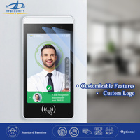 HFSecurity RA08, Máquina de Control de Asistencia con Reconocimiento Facial, Gestión de Visitantes con Huella Dactilar, Software Gratuito GreenPass