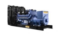 WEICHAI 8M33D975E310 alimenté 1100KVA AC groupe électrogène diesel triphasé usine hôpital démarrage automatique fréquence 50Hz