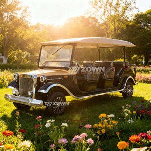 Voiture Électrique Classique de Qualité Supérieure, 4 Roues, Neuve en Promotion, Voiture Classique, Voitures Vintage, Chariot de Service Extérieur - Product Image 5