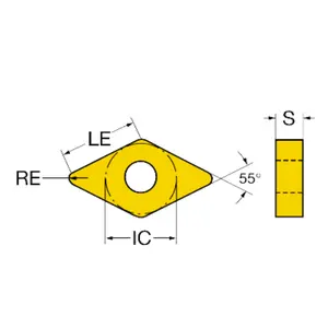 תוספות חרטת CNC DNMG150608 כלי חרטה תוספות כרסום מחרטת מתכת כלי עבודה קרביד CNC