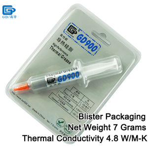 Paquete pequeño gris de alto rendimiento Gd900 Pasta térmica Grasa de silicona Industria electrónica Ect, productos electrónicos Oferta gratuita - Product Image 3