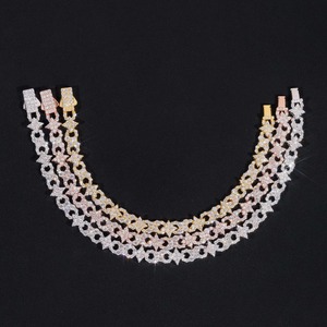 Premium Quality Moissanite Diamond Hiphop Bracelet Luxury Jewelry for <b>Men</b> and Women Available At Reasoble Price - Product Image 2