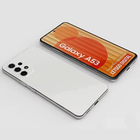 Smartphone Android 5G Original Sam A53, écran AMOLED 6,5'' 120Hz, étanche IP67, débloqué, double SIM, anglais/français/espagnol