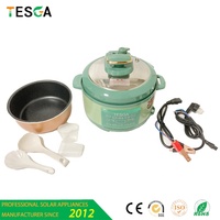 Autocuiseur électrique multifonction à énergie solaire 12v 250w 3l