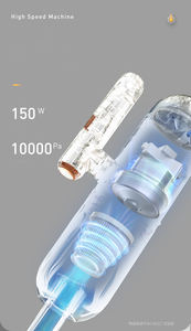 <span class=keywords><strong>Aspirateur</strong></span> à main à aspiration Cyclone 150W électrique rotatif humide/sec multi-<span class=keywords><strong>brosse</strong></span> pour la maison, voiture, balayage alimenté par batterie - Product Image 5