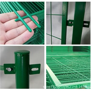 Anti Climb Barbed <b>Wire</b> Fence 1.8x3 Meters Cross Razor Prison Security <b>Netting</b> Dark Green Powder Coated - Product Image 2