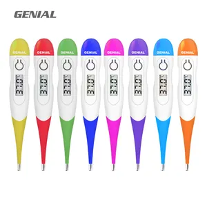 Ce được phê duyệt cơ thể bé Nhiệt kế kỹ thuật số Bút loại <span class=keywords><strong>LCD</strong></span> hiển thị điện nhựa cho lâm sàng Y tế sử dụng cho nách đo lường - Product Image 1