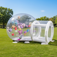 Tente gonflable transparente en PVC pour jardin, mariage, fête d'anniversaire, dôme à bulles gonflable