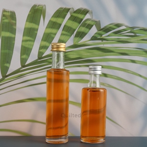 Offre Spéciale toutes sortes <span class=keywords><strong>de</strong></span> 50ml 100ml Gin bouteille en verre <span class=keywords><strong>alcool</strong></span> mini vodka échantillon bouteille avec bouchon pour liqueur whisky - Product Image 4