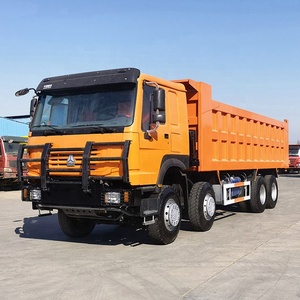 Meilleur prix Camion benne basculante d'occasion <span class=keywords><strong>Sinotruk</strong></span> <span class=keywords><strong>Howo</strong></span> 8x4, capacité 371-<span class=keywords><strong>420</strong></span> CV, 40-50 tonnes - Product Image 1