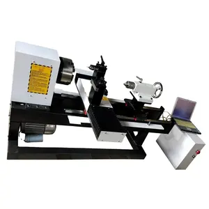 Cheap new lathe machine mini wood turning lathe wood router cnc lathe machine with small desktop