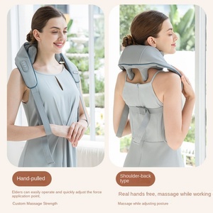 Cervical Vertebra Neck & Shoulder Massager <b>with</b> Trapezius Muscle Kneading Simulation Timing <b>Control</b> <b>USB</b> Plug - Product Image 2