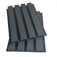 Échantillons Gratuits KSL – Panneau Mural Composite Rainuré Extérieur en WPC Gris, Étanche, Anti-humidité, Longue Durée de Vie (5+ Ans)