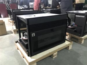 JOOCHEN - Chimenea de Pellets Moderna de Acero de 9KW para Empotrar en Pared, con Control Remoto, Sin Humo, para Sala de Estar, Uso Interior - Product Image 6