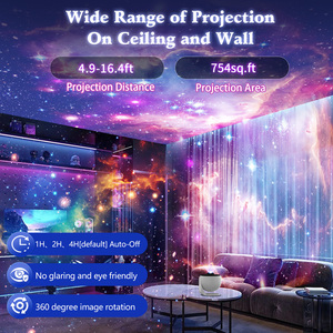 Sucesso de Vendas Projetor de Estrelas Planetário 13 em 1 Lâmpada Giratória Luz Noturna Estrelada Projetor de Meteoros e Estrelas Decoração de Quarto Interno - Product Image 4