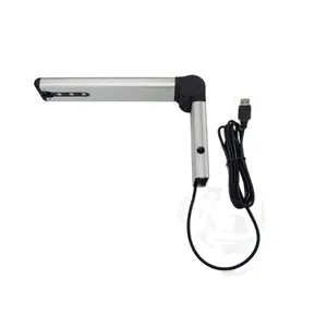 Haute Vitesse USB 8.0 MP A3 A4 OEM Mini Portable Webcam Bureau D'enseignement LED OCR D'enregistrement pour Ordinateur Petite Debout scanner