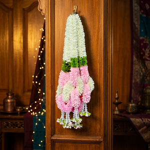 Artificial Floral Garland (No. 18) Modern Handmade Realistic Environment-Friendly <b>Decorative</b> Flower Mala for Wedding Festive - Product Image 3