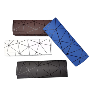 Étui rigide pour lunettes en papier kraft recyclé, étui pliable antichoc pour lunettes, boîte à lunettes en kraft pour emballage cadeau - Product Image 1
