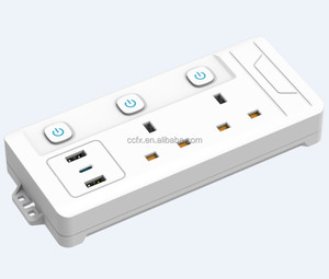 Удлинитель с 5 розетками и USB-портами, 12 Вт - Product Image 4