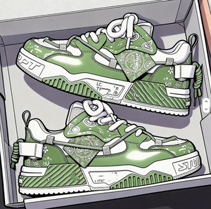 Luxury Brand <b>Chunky</b> Sneakers, Robust Construction & Great Shock Resistance, Fashion Footwear for Casual Street Looks - Product Image 1
