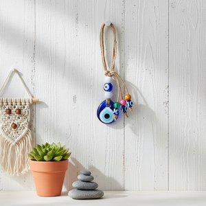 Ornement en verre EvilEye de 3 cm Décoration intérieure originale et créative - Product Image 3