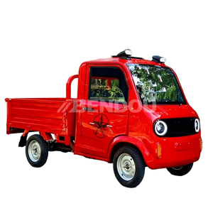 Aogong - Mini Camioneta Eléctrica Blanca de Baja Velocidad, 4x4, Todoterreno, con Cabina - Product Image 3