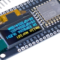 Carte de développement WAVGAT NodeMCU ESP8266 avec écran OLED de 0,96 pouce, module WiFi CH340G ESP-12F, USB TYPE-C