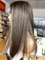 Perruque juive SHY, coupe dégradée, cheveux humains naturels, dessus en dentelle, marque privée, Sheitel, fourniture en gros, commande OEM ODM