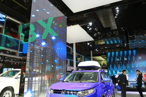 Rõ ràng HD P3.91-7.81 trong suốt trung tâm mua sắm cửa hàng LED quảng cáo hiển thị cửa sổ kính màn hình LED cho xe showroom 4S cửa hàng - Product Image 2