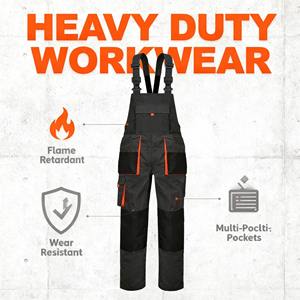 Tuta da <span class=keywords><strong>Lavoro</strong></span> in Rayon per Meccanici, Traspirante, Antistrappo, Certificata EN/CE - Product Image 5