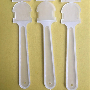 Custom Factory Multi-Color Advertising Gift Fan Handles Virgin Material Bulk Order Available 17.5*2CM Plastic Crafts