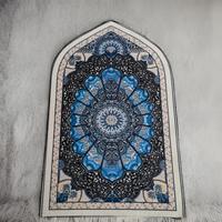Tapis de prière modernes de haute qualité, design inspiré des mosquées, impression 3D élégante, personnalisables, tissu, directement de Chine