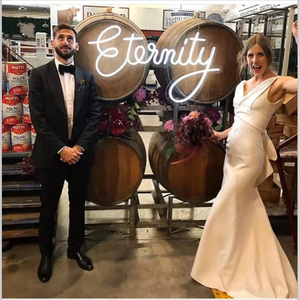 Enseigne néon personnalisée « Veux-tu m'épouser ? », panneau lumineux LED, lettres néon LED, logo pour mariage en extérieur - Product Image 1