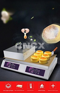 Machine à Gaufres Soufflées Double Face avec Poignée Anti-Brûlure Multifonction pour Soufflées, Gaufres aux Œufs et Muffins – Une Seule Machine - Product Image 6