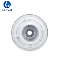 ABS-Vinyl-Liner-Pool-Rücklaufdüse mit Flanschdichtungssatz, 63 mm metrisches Gewinde, SPA-Pool-Anschluss