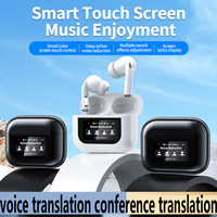 Écouteurs traducteurs professionnels YWN007 avec écran tactile LCD intelligent, ANC/ENC, 140+ langues, écouteurs sans fil 5.4