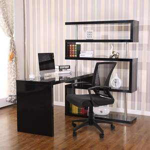 Chaise de bureau en maille pour ordinateur, couleur noire, prix de gros, avec support lombaire - Product Image 5