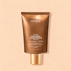 Protector Solar Mineral con Color de Marca Privada, <span class=keywords><strong>SPF</strong></span> <span class=keywords><strong>50</strong></span>, Óxido de Zinc No Nano, Algas Rosas, Antienvejecimiento, Iluminador, Bloqueador Solar Facial - Product Image 3