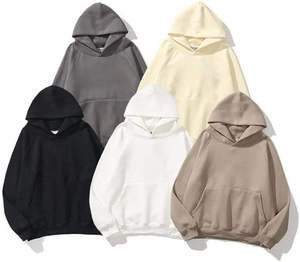 <span class=keywords><strong>Sweat</strong></span>-shirt unisexe en coton avec logo personnalisable pour fabricant de vêtements streetwear - Product Image 1