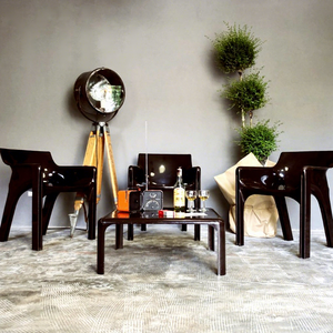 Modern Simple Designer Armchair <b>Vintage</b> Casual Chair Home Furniture China Restaurant Dining Chair Coffee Chair Low <b>Stool</b> - Product Image 3