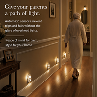 Lampe d'ambiance décorative personnalisée à impression UV, veilleuse automatique avec photo sur mesure, activée par le mouvement, pour cadeau, art mural