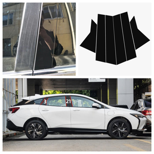 Pegatina decorativa para ventana de coche con <span class=keywords><strong>Pilar</strong></span> de marco de puerta negro brillante para Buick Volt/Velite 5/Velite 6/Park Avenue 2007 2013 15 2019 2024 - Product Image 2