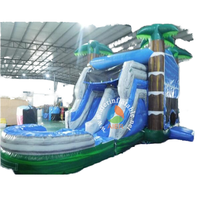 Nouveau design de château gonflable commercial en PVC, château gonflable en forme de vaisseau spatial, château gonflable pour enfants, maison de rebond pour parcs aquatiques