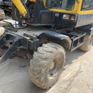 Excavatrice d'occasion Hyundaii 60w-7 Excavatrice d'occasion 60w-9 Doosan Dx60w Excavatrice sur pneus - Product Image 3