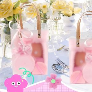 25 Pieces Spa Themed Headdress Wedding Favors Bridal Shower Gifts <b>Ties</b> Comb Claw <b>Clips</b> Hair Elastics Powder Bag Gift Set - Product Image 3